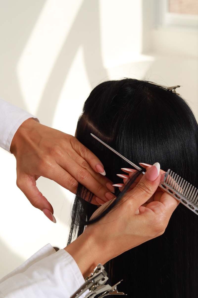 Precision cutting at Sinclairs Lounge